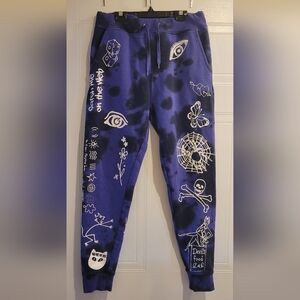 NINTH HALL Detention Graphic Joggers Sweatpants. Size S.